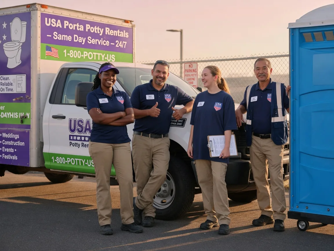 Porta Potty Rental company in Calvin, LA